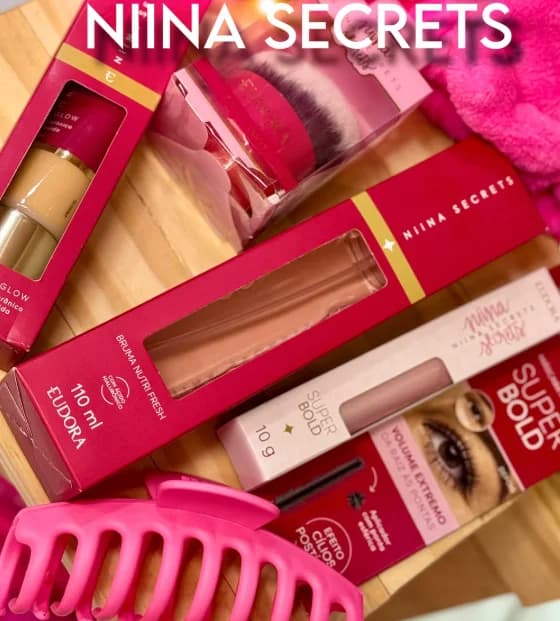 Produtos da Niina Secrets na La Casa Makeup